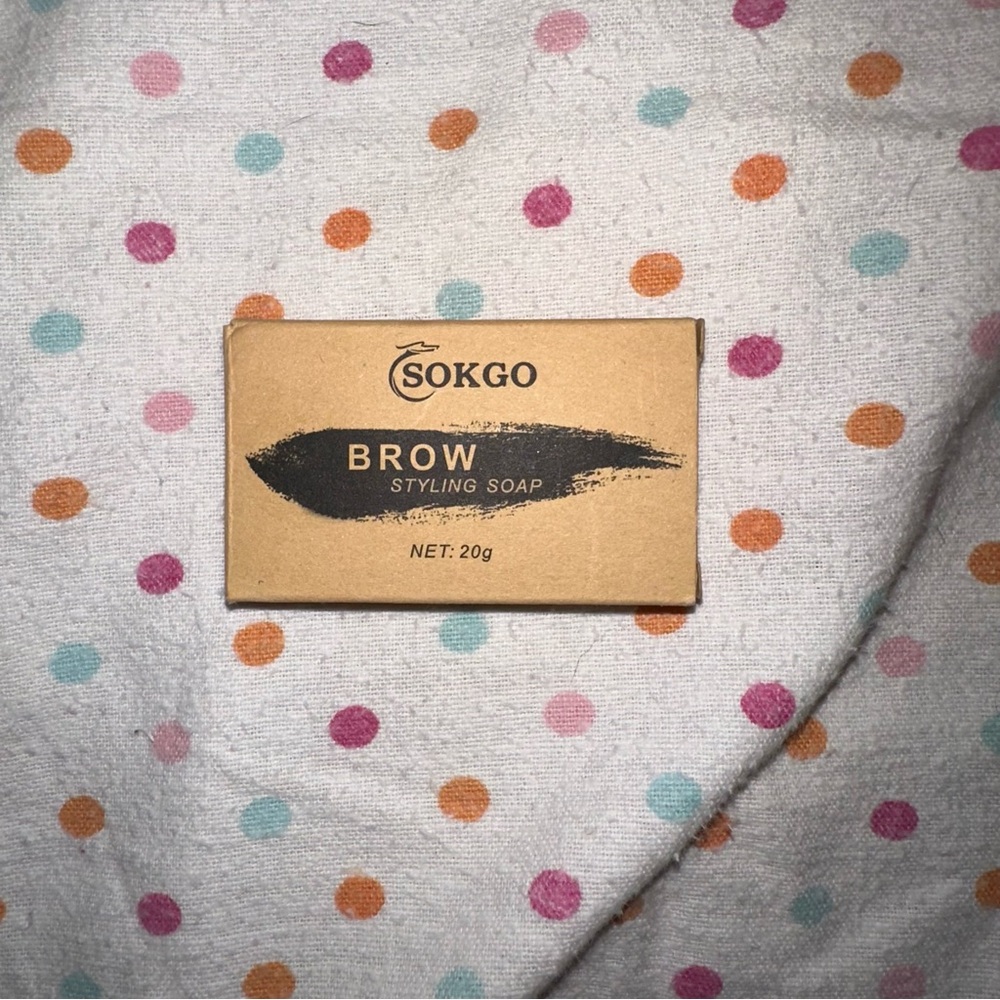 Sokgo Brow Styling Soap - Clear - New in Box - Eyebrow Setting Gel